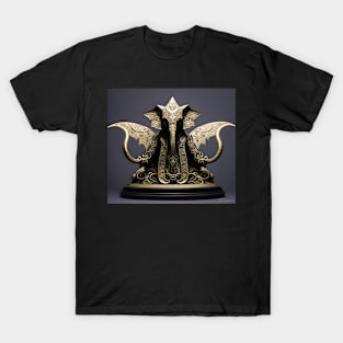 A Thai influenced Elephant sculpture T-Shirt